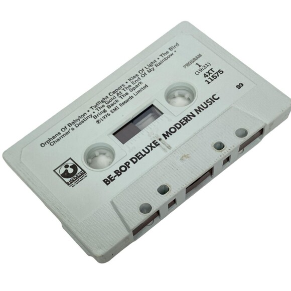 BE BOP Deluxe Modern Music Cassette Tape Art Glam Rock  Harvest EMI Records - Picture 6 of 9